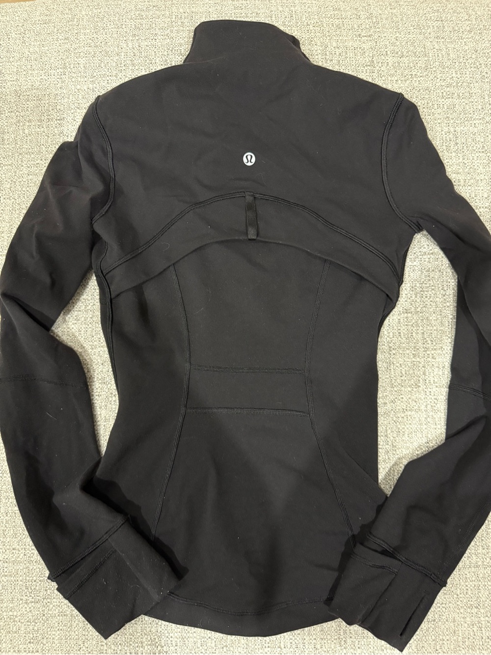 Lululemon Define Black Fitted Zip-Up Jacket - Picture 2 of 3